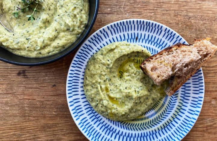 Zucchini och bönröra